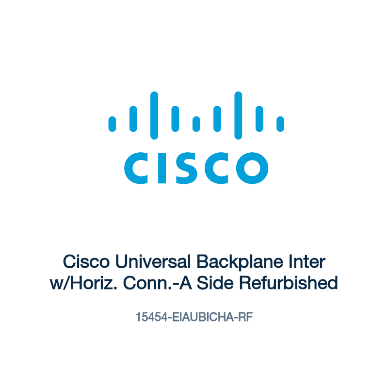 15454-EIAUBICHA-RF: Cisco Universal Backplane Inter w/Horiz. Conn.-A Side Refurbished