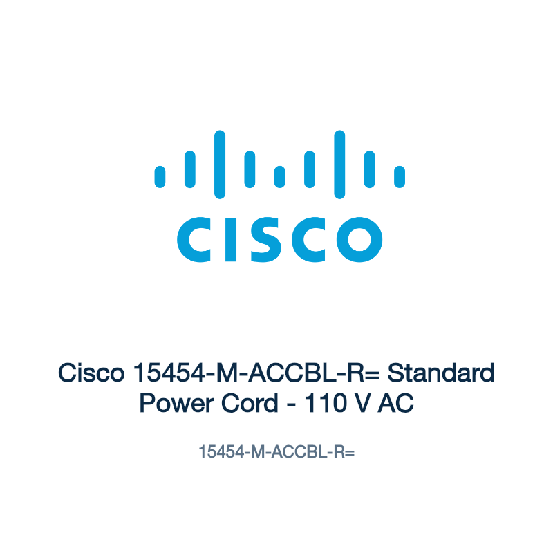 15454-M-ACCBL-R=: Cisco 15454-M-ACCBL-R= Standard Power Cord