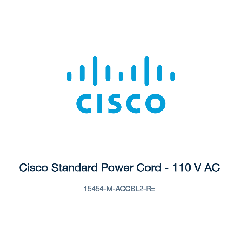 15454-M-ACCBL2-R=: Cisco Standard Power Cord