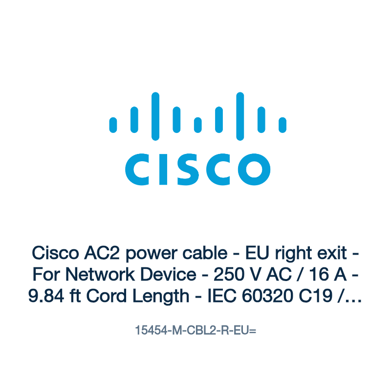 15454-M-CBL2-R-EU=: Cisco AC2 power cable