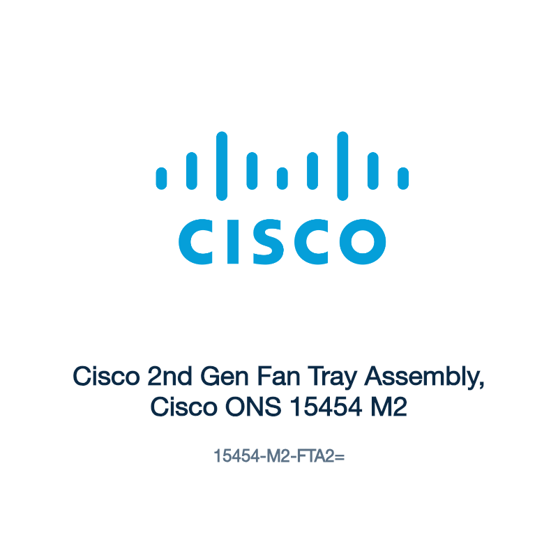 15454-M2-FTA2=: Cisco 2nd Gen Fan Tray Assembly, Cisco ONS 15454 M2