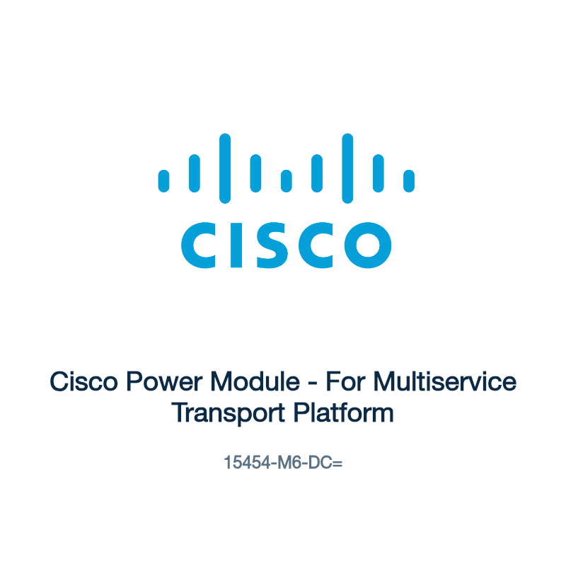 15454-M6-DC=: Cisco Power Module