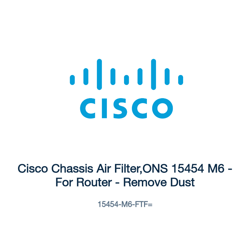 15454-M6-FTF=: Cisco Chassis Air Filter,ONS 15454 M6