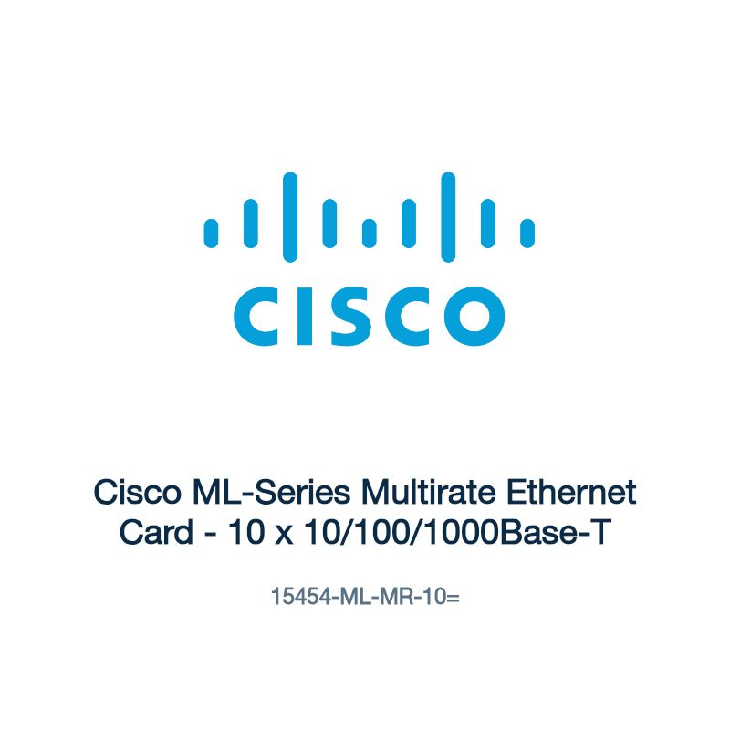 15454-ML-MR-10=: Cisco ML-Series Multirate Ethernet Card