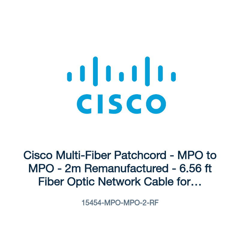 15454-MPO-MPO-2-RF: Cisco Multi-Fiber Patchcord