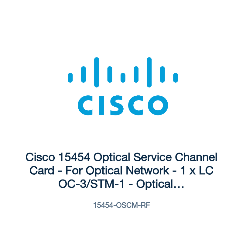 15454-OSCM-RF: Cisco 15454 Optical Service Channel Card