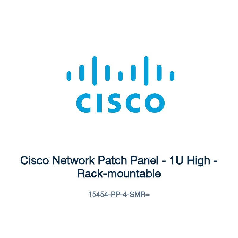 15454-PP-4-SMR=: Cisco Network Patch Panel