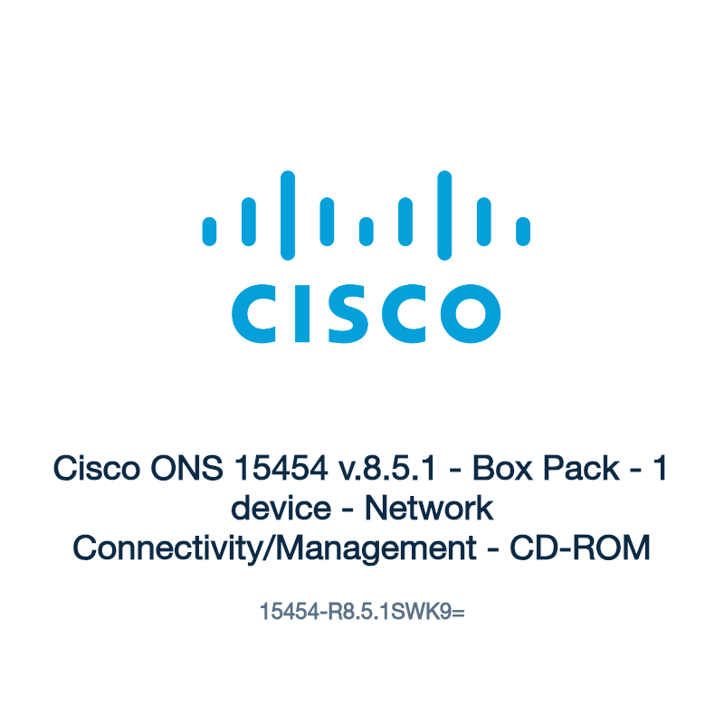 15454-R8.5.1SWK9=: Cisco ONS 15454 v.8.5.1