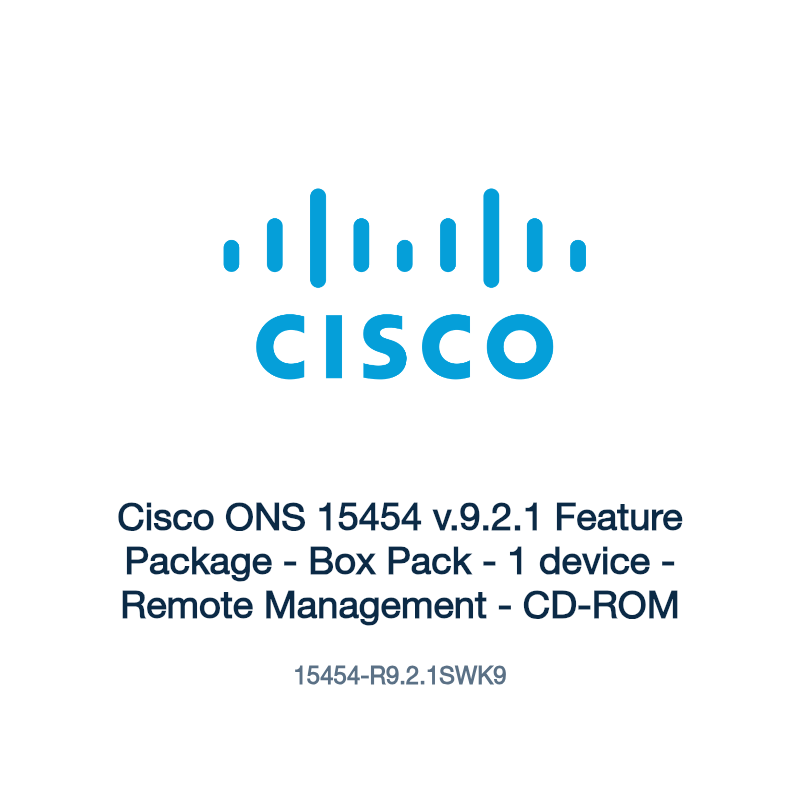 15454-R9.2.1SWK9: Cisco ONS 15454 v.9.2.1 Feature Package