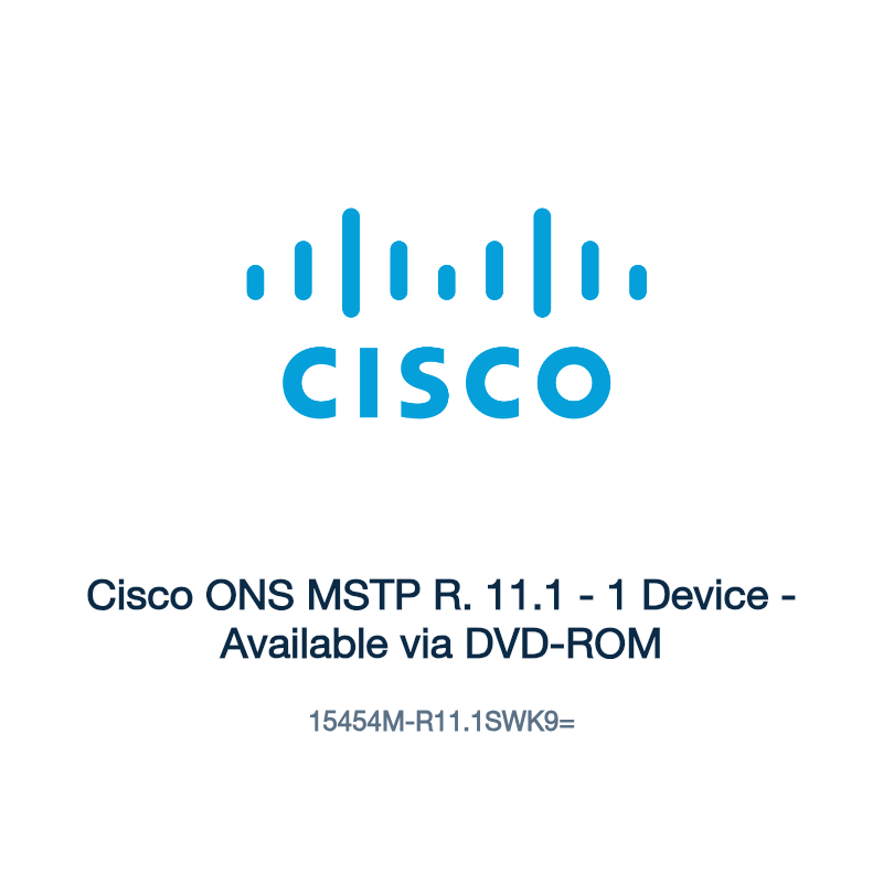 15454M-R11.1SWK9=: Cisco ONS MSTP R. 11.1