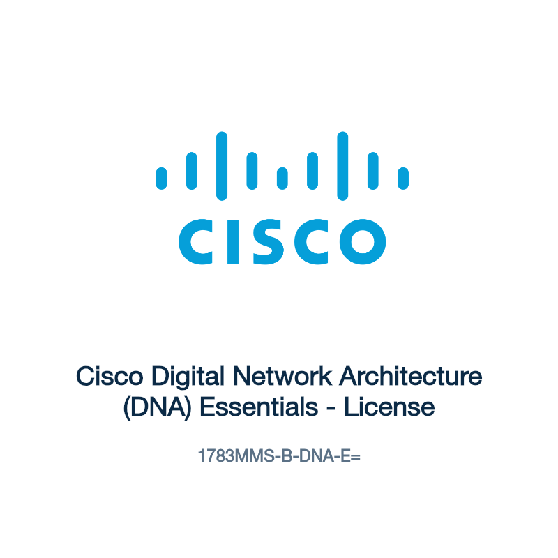 1783MMS-B-DNA-E=: Cisco Digital Network Architecture (DNA) Essentials
