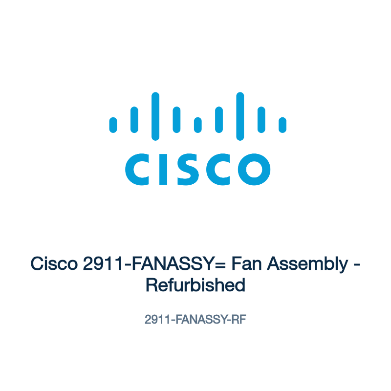 2911-FANASSY-RF: Cisco 2911-FANASSY= Fan Assembly