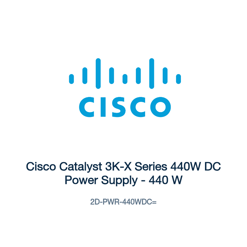 2D-PWR-440WDC=: Cisco Catalyst 3K-X Series 440W DC Power Supply