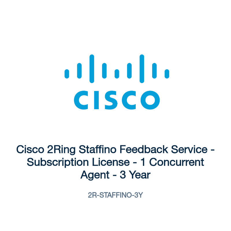 2R-STAFFINO-3Y: Cisco 2Ring Staffino Feedback Service
