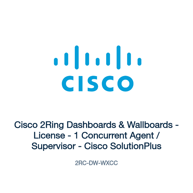 2RC-DW-WXCC: Cisco 2Ring Dashboards & Wallboards