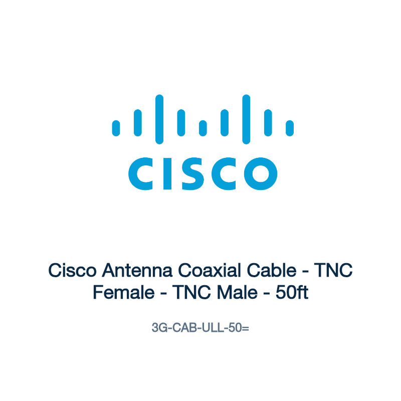 3G-CAB-ULL-50=: Cisco Antenna Coaxial Cable