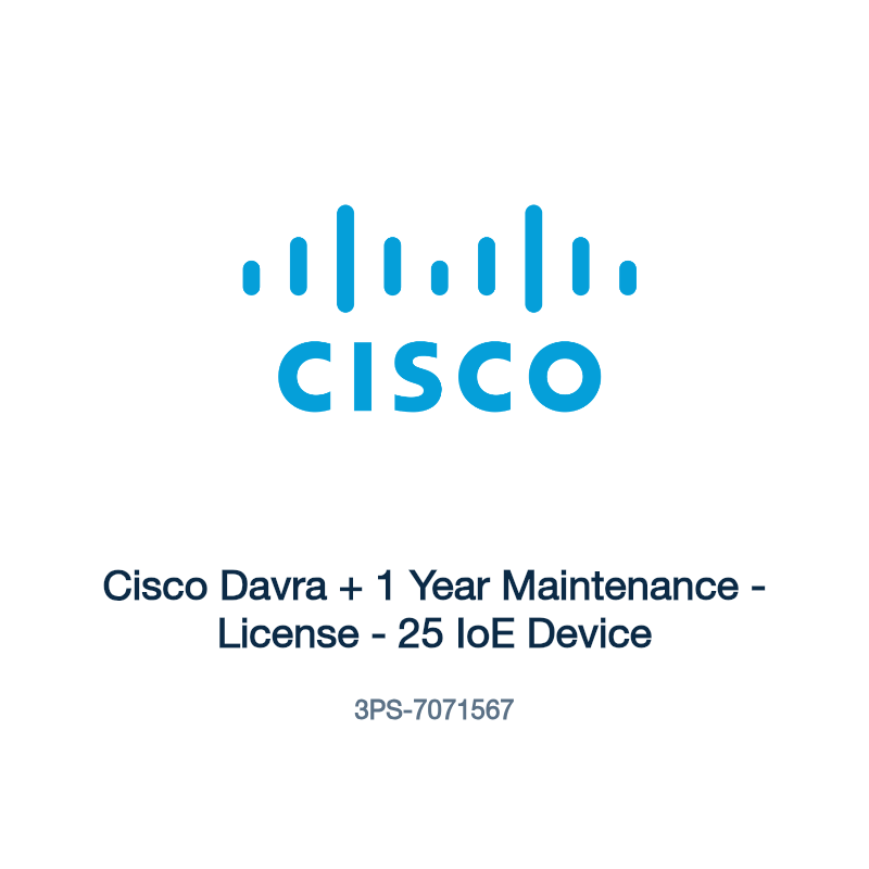 3PS-7071567: Cisco Davra + 1 Year Maintenance