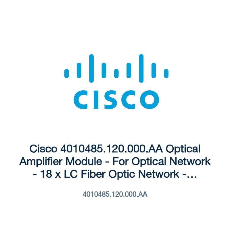 4010485.120.000.AA: Cisco 4010485.120.000.AA Optical Amplifier Module