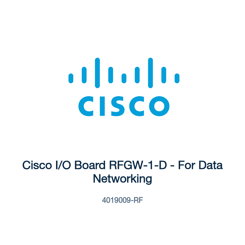 4019009-RF: Cisco I/O Board RFGW-1-D