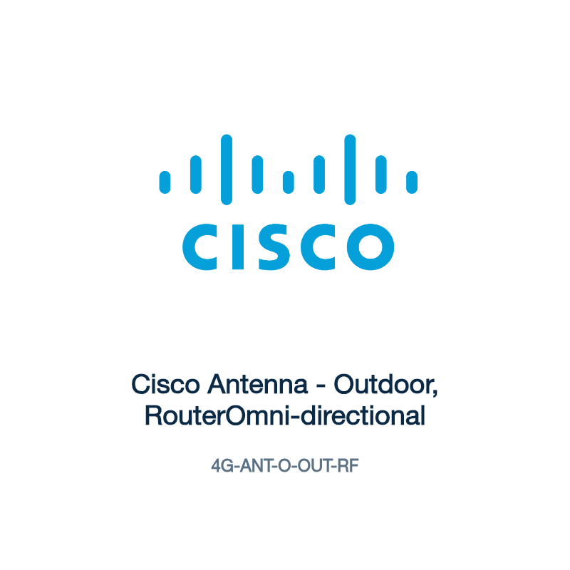 4G-ANT-O-OUT-RF: Cisco Antenna - Outdoor, RouterOmni-directional
