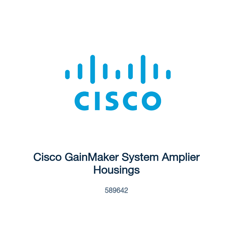 589642: Cisco GainMaker System Amplier Housings