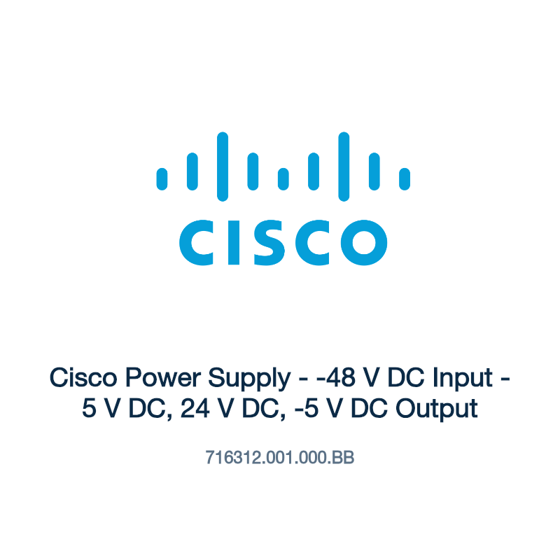 716312.001.000.BB: Cisco Power Supply