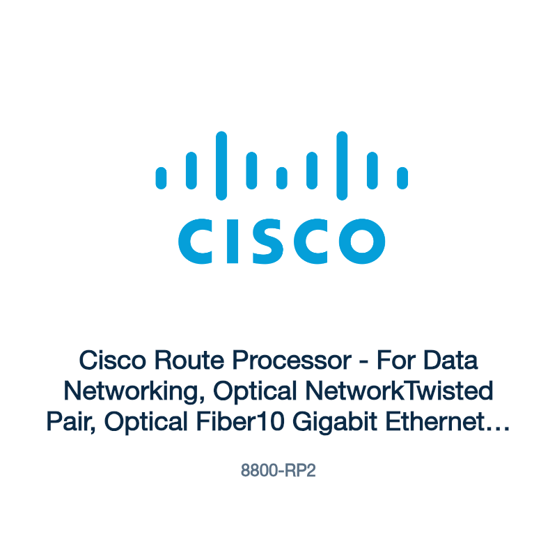 8800-RP2: Cisco Route Processor