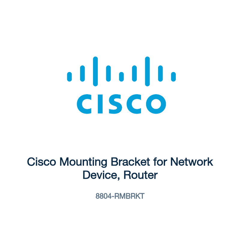 8804-RMBRKT: Cisco Mounting Bracket for Network Device, Router