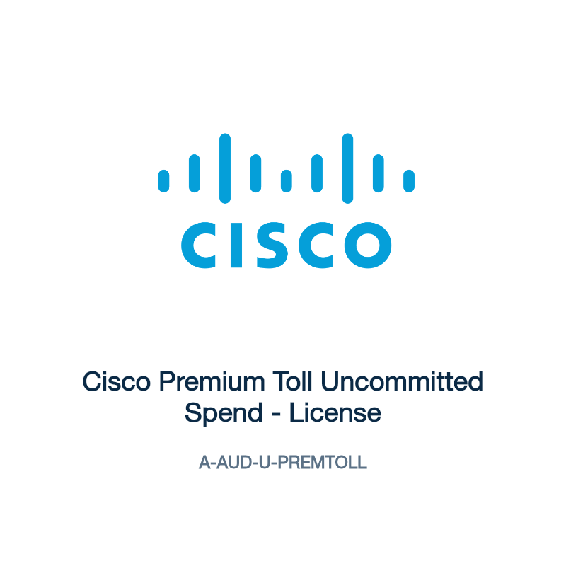 A-AUD-U-PREMTOLL: Cisco Premium Toll Uncommitted Spend