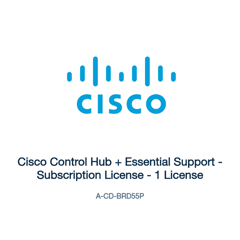 A-CD-BRD55P: Cisco Control Hub + Essential Support