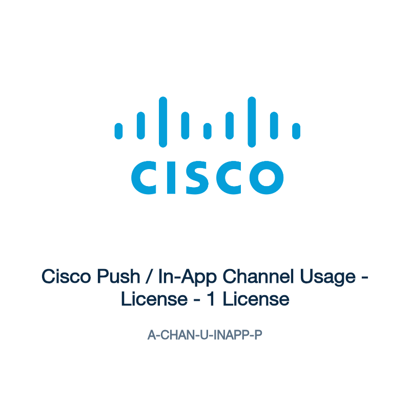 A-CHAN-U-INAPP-P: Cisco Push / In-App Channel Usage