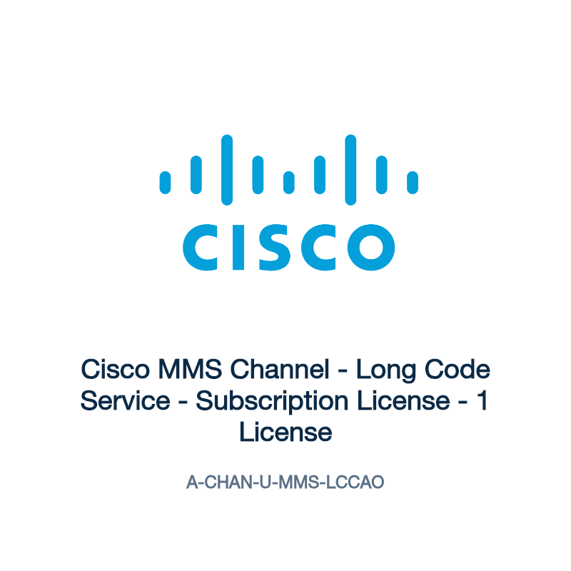 A-CHAN-U-MMS-LCCAO: Cisco MMS Channel