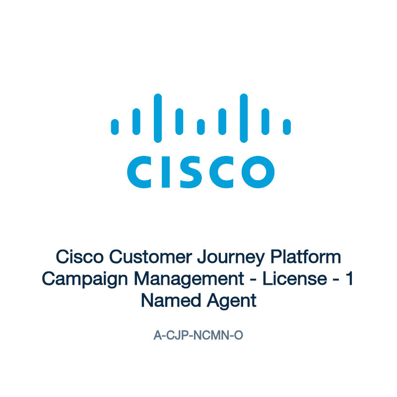 A-CJP-NCMN-O: Cisco Customer Journey Platform Campaign Management