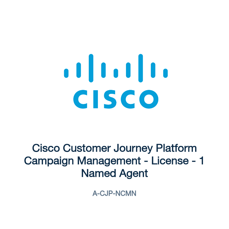 A-CJP-NCMN: Cisco Customer Journey Platform Campaign Management