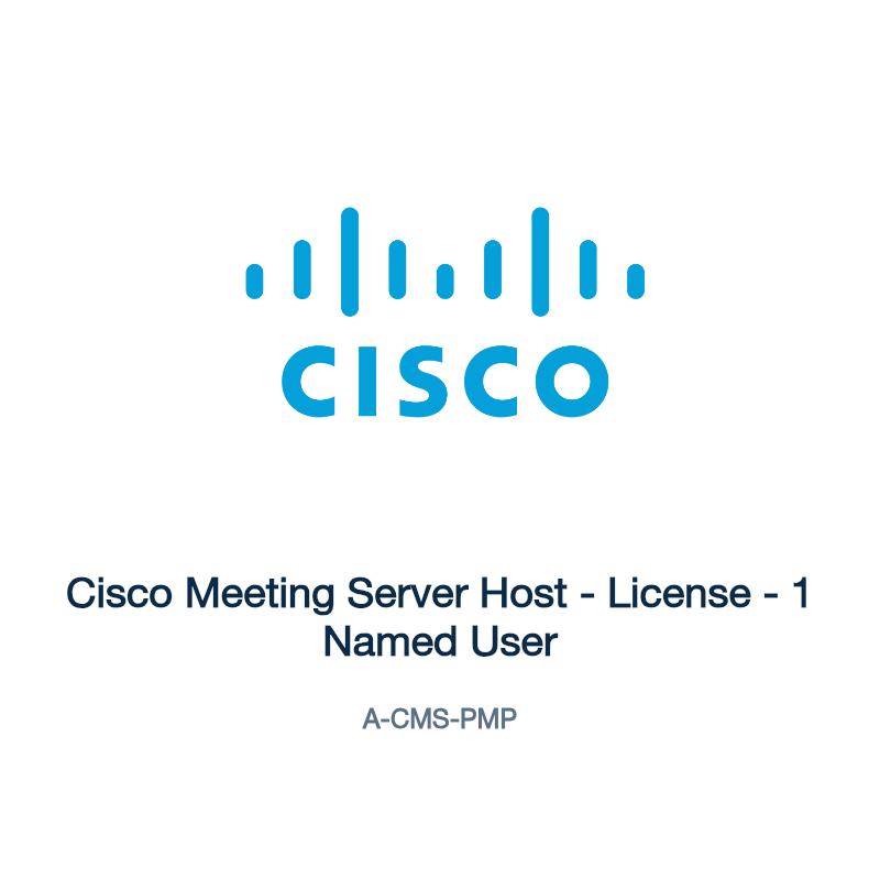 A-CMS-PMP: Cisco Meeting Server Host