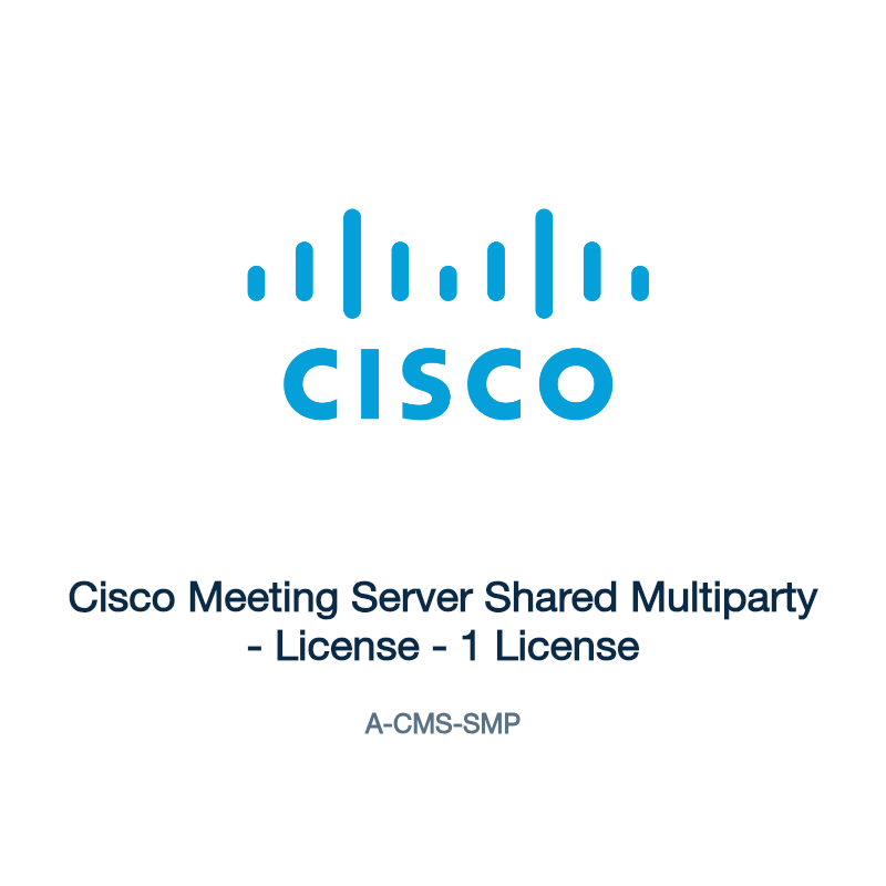 A-CMS-SMP: Cisco Meeting Server Shared Multiparty