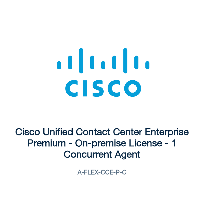 A-FLEX-CCE-P-C: Cisco Unified Contact Center Enterprise Premium