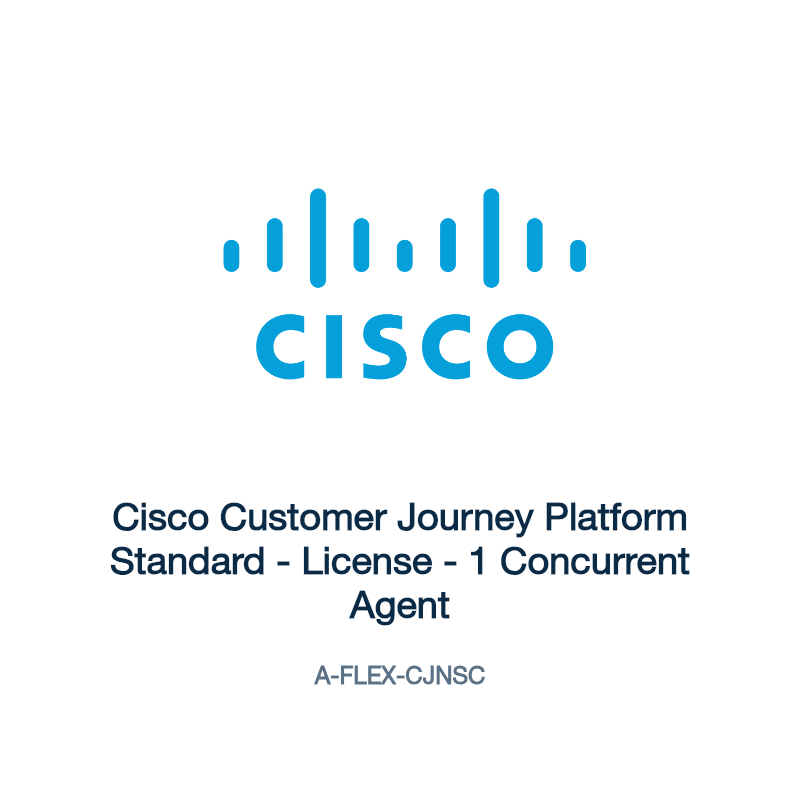 A-FLEX-CJNSC: Cisco Customer Journey Platform Standard