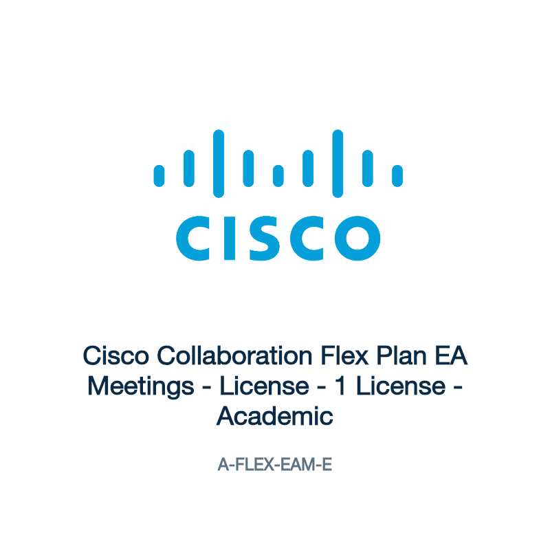 A-FLEX-EAM-E: Cisco Collaboration Flex Plan EA Meetings