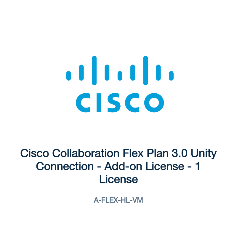 A-FLEX-HL-VM: Cisco Collaboration Flex Plan 3.0 Unity Connection