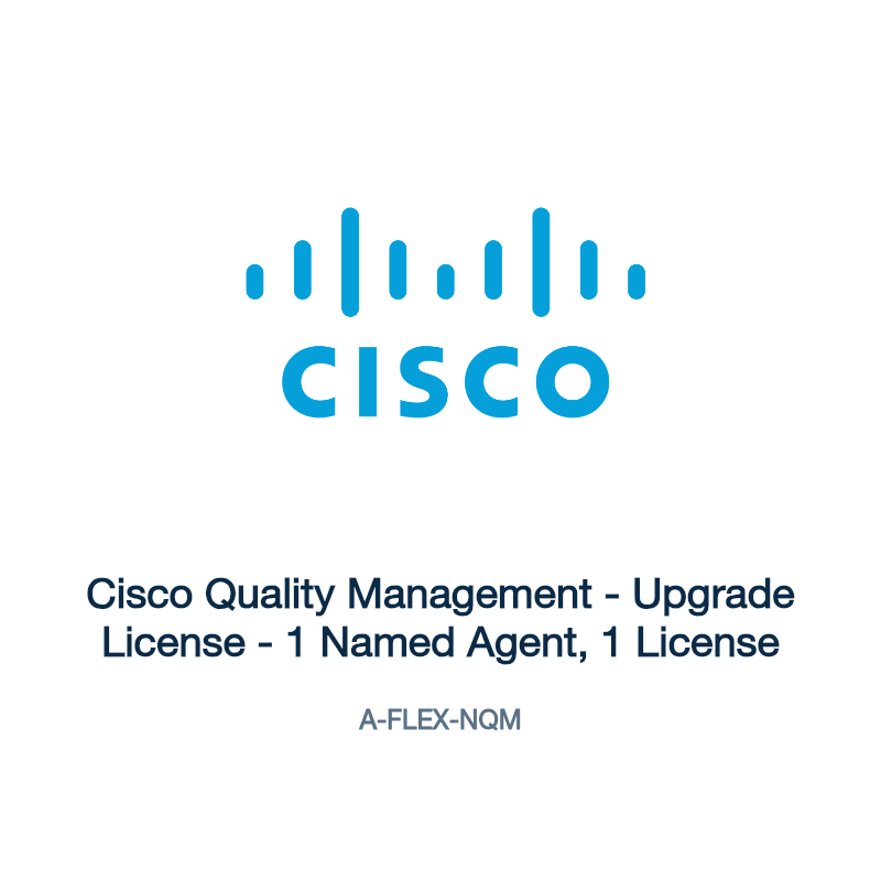 A-FLEX-NQM: Cisco Quality Management