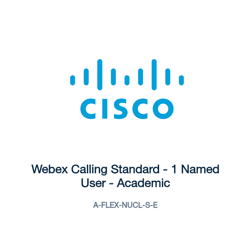 A-FLEX-NUCL-S-E: Webex Calling Standard