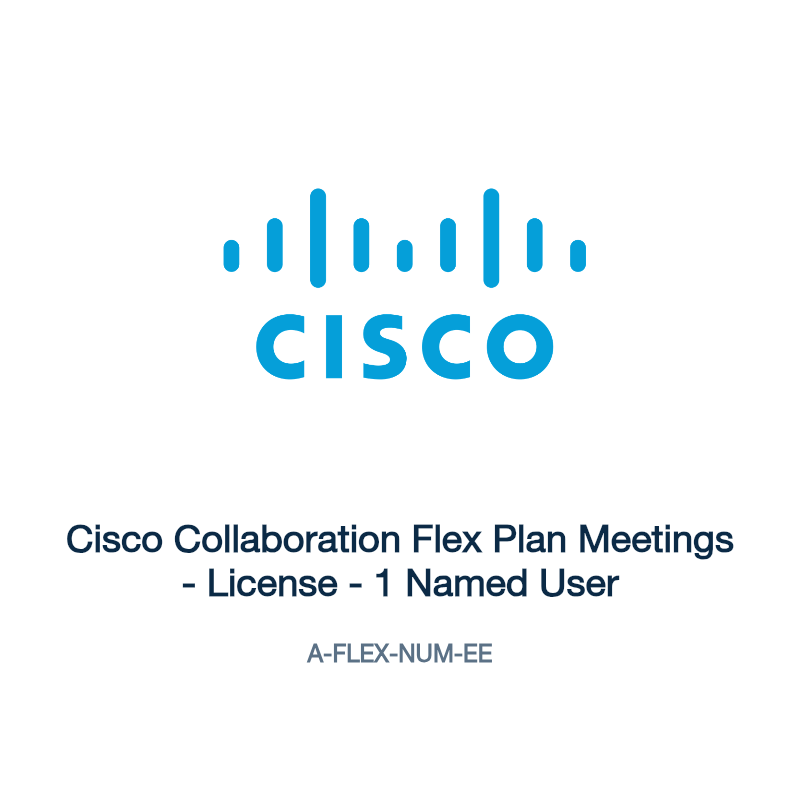 A-FLEX-NUM-EE: Cisco Collaboration Flex Plan Meetings