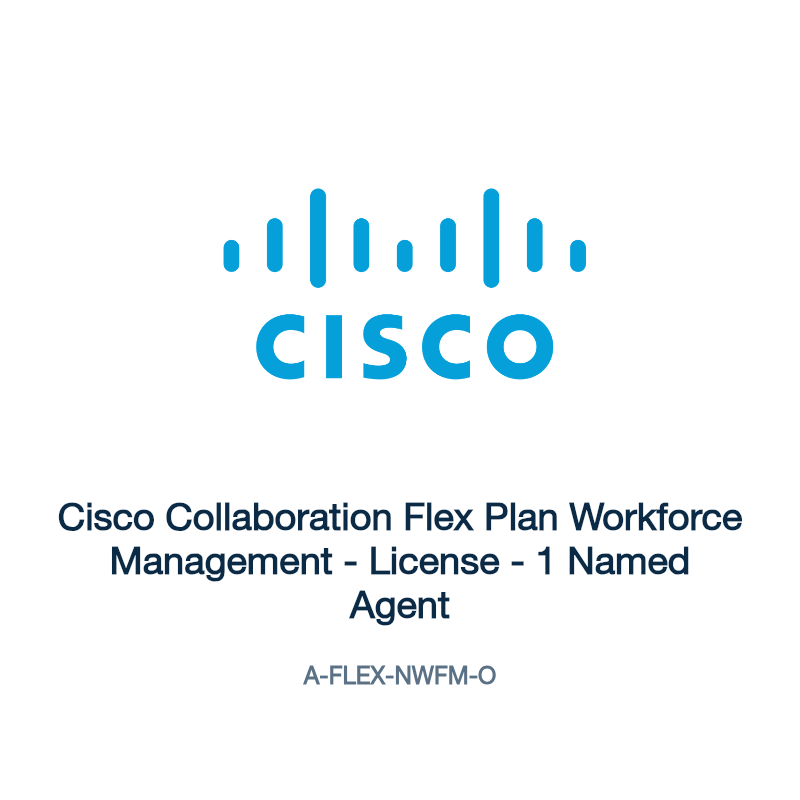 A-FLEX-NWFM-O: Cisco Collaboration Flex Plan Workforce Management