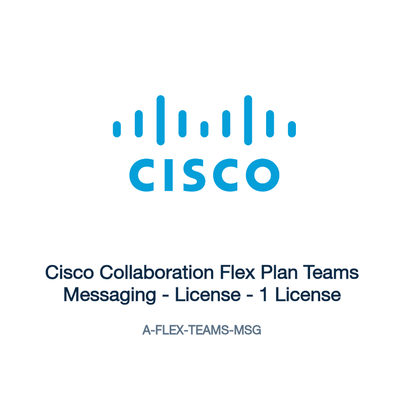 A-FLEX-TEAMS-MSG: Cisco Collaboration Flex Plan Teams Messaging