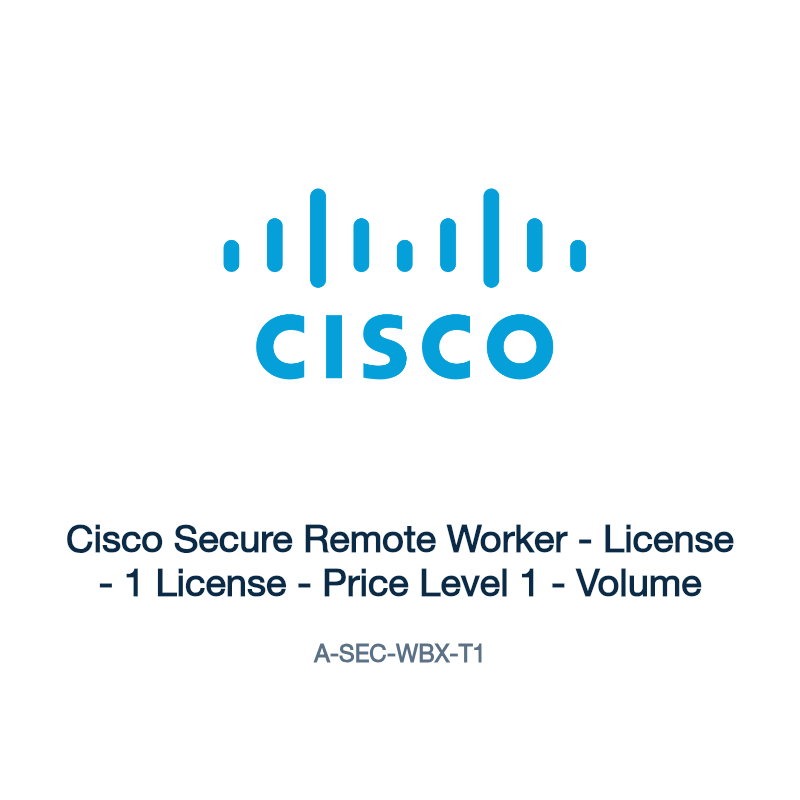 A-SEC-WBX-T1: Cisco Secure Remote Worker