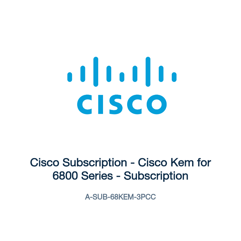 A-SUB-68KEM-3PCC: Cisco Subscription