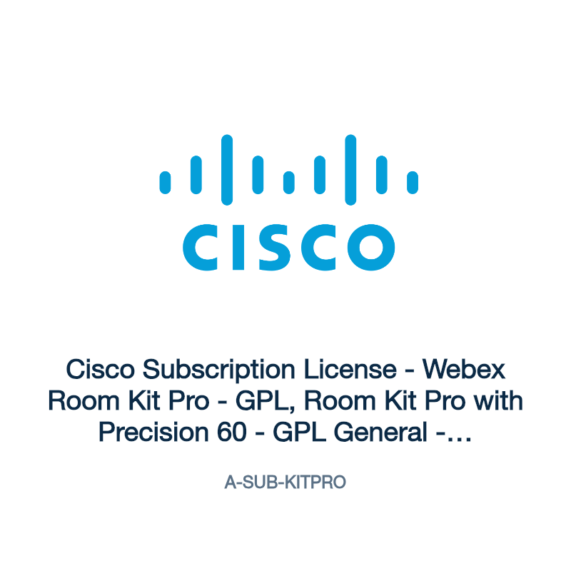 A-SUB-KITPRO: Cisco Subscription License
