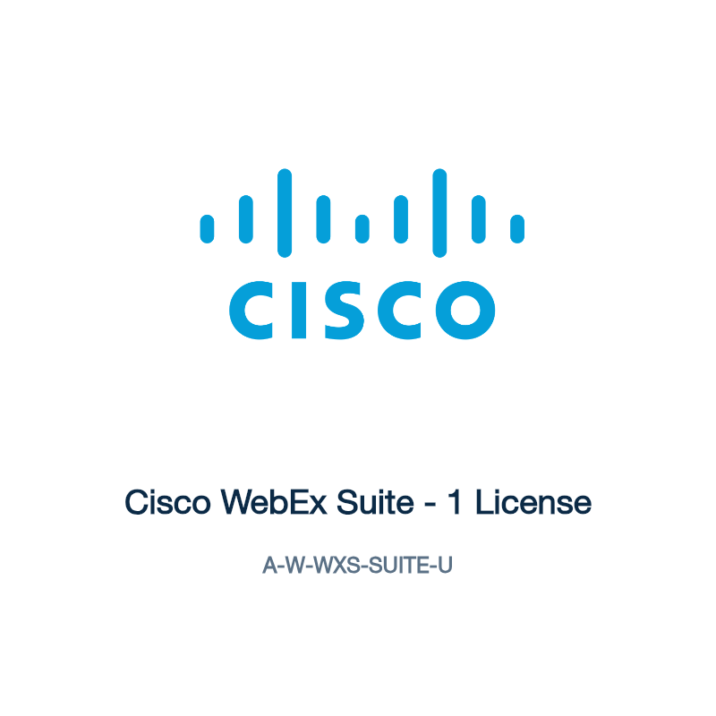 A-W-WXS-SUITE-U: Cisco WebEx Suite