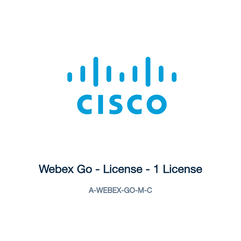 A-WEBEX-GO-M-C: Webex Go - License - 1 License